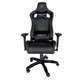 Chair Gaming Keep Out Hammer Black Silver