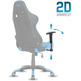 Chair, Spirit Of Gamer Siege Demon Black-Blue