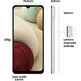 Samsung Galaxy A12 4GB/128GB 6.5 " White Smartphone