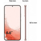 Smartphone Samsung Galaxy S22 Plus 8GB256GB 6.6 '' 5G Rosa