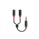 Splitter 3.5 mm for Tablets and Smartphones SBS