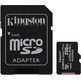MicroSD XC 256GB Kingston Canvas Select + Adapt Memory Card