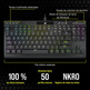 Corsair K70 TKL CS MX Red Keyboard (Spanish)