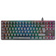 GAMIAC TKL90G Mechanical Keyboard - Kailh Blue - Black / Grey - (ES)