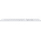 Apple Magic Keyboard Wireless Keyboard with Touch ID Numeric Keyboard MK2C3Y/A Silver