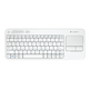 Logitech Wireless Touch K400 White