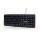 Black Usb Gembird Membrane Keyboard