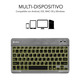 Keyboard Smart BackLit BT Grey Subblim PC/Mac/Android/iOS