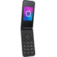 Alcatel 3082X Silver Metal Phone