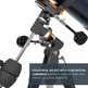 Celestron Astroster 114 EQ Telescope