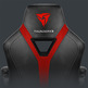 Thunderx3 chair gaming yc1 black cyan Red