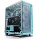 ATX Thermaltake Core P6 TG Turquoise Tower
