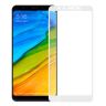 Cristal Templado Completo Curvo 5D - Xiaomi Redmi 5 Plus Blanco    