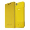 Funda para Wiko Rainbow con Tapa Amarillo    