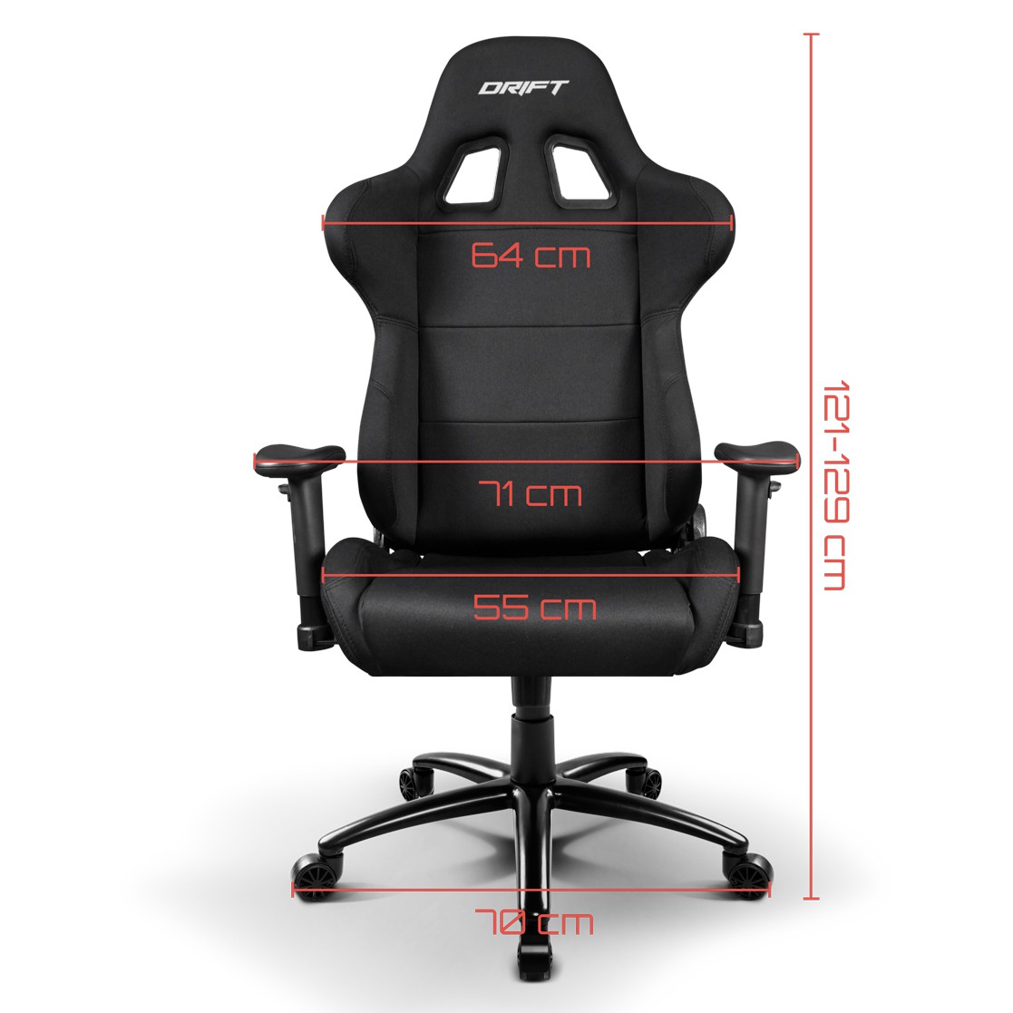 Drift DR100 Orange Gaming Chair