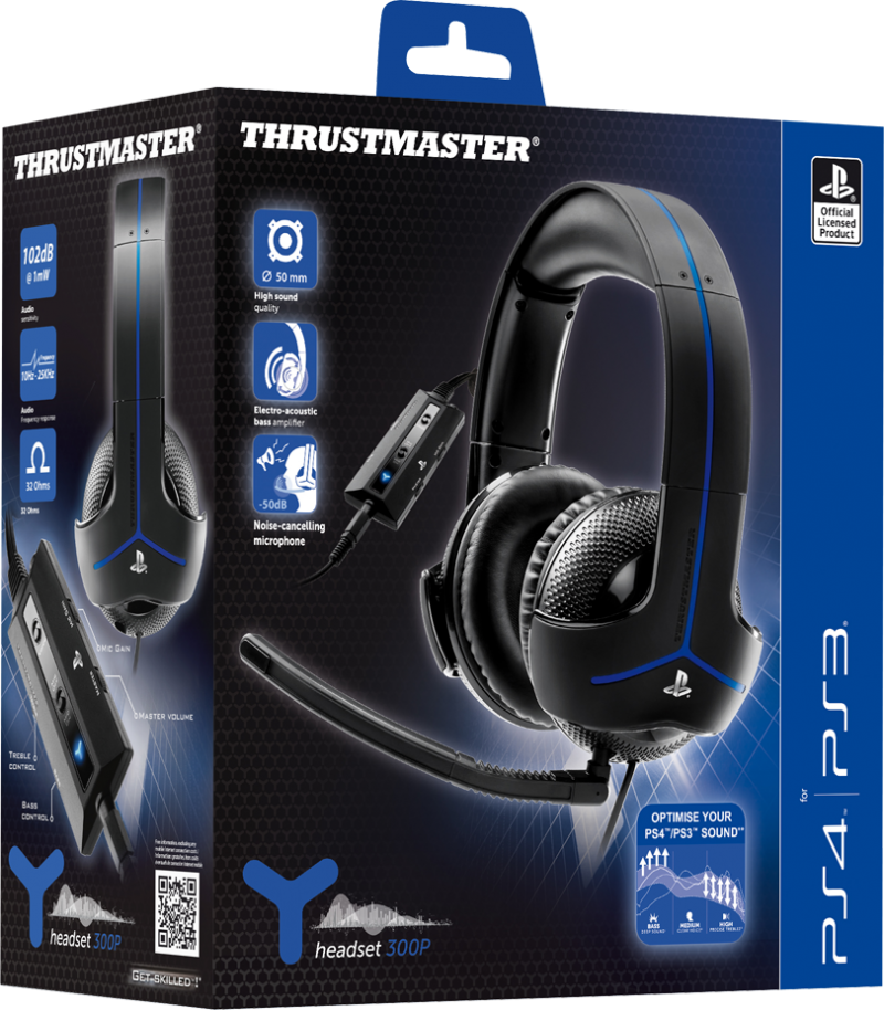 Thrustmaster Y300P PS3 PS4 PSVita DiscoAzul