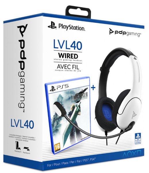 PDP LVL40 Wired Stereo Gaming Headset for PlayStation 5