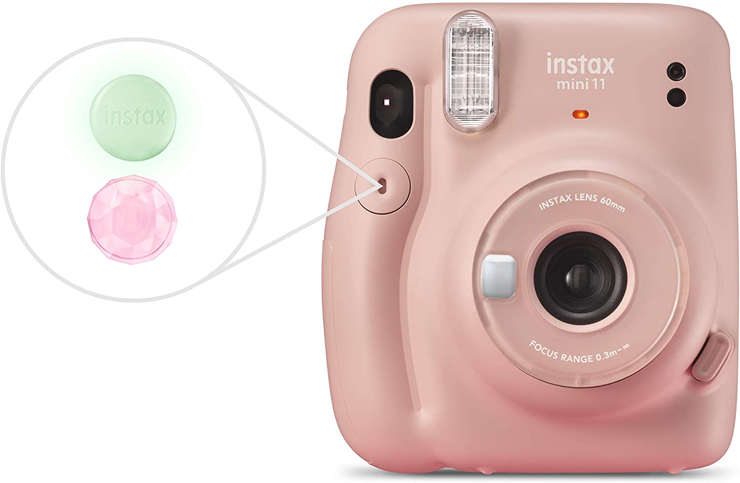 fuji instax mini 11 pink