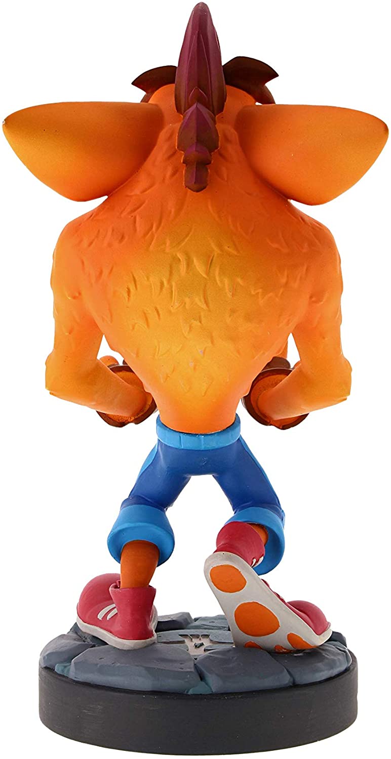 Cable guys - Crash Bandicoot XL - Figurine Support manette PVC 20cm