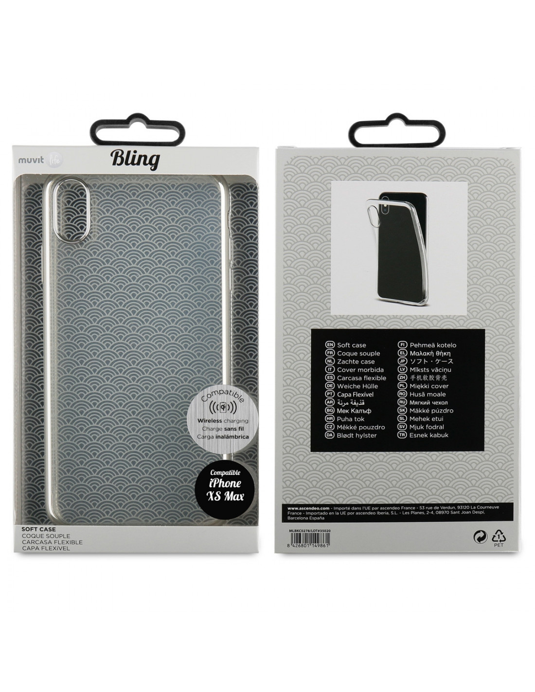 LV iPhone 5C Covers Folio Black Sleeve Coque Fundas Capa Para