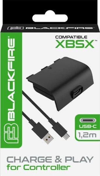 Kit Juega y Carga BlackFire (Charge and Play) Xbox Series X/S