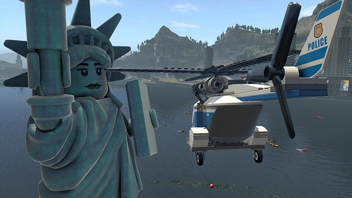 Statue of liberty lego shop city undercover