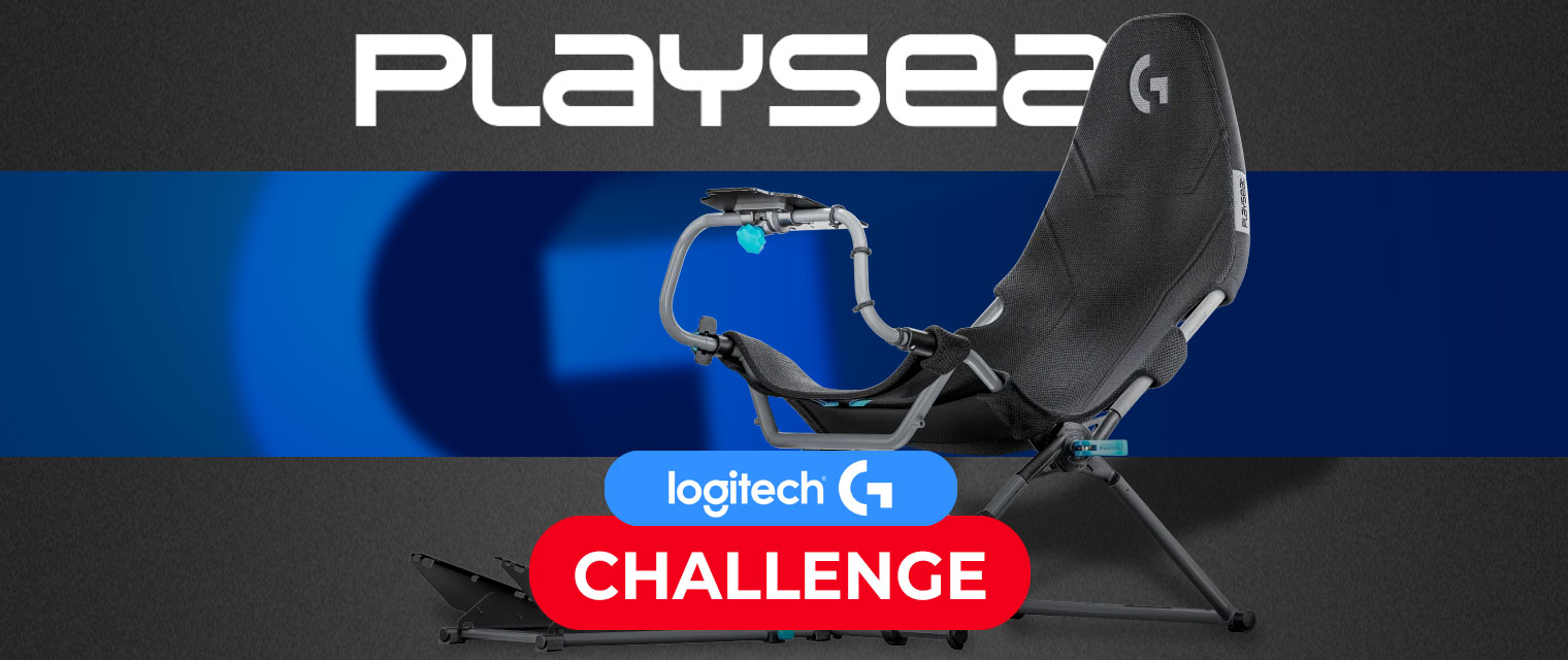 Modular Gaming Cockpit Chairs : Playseat Trophy Logitech G Edition