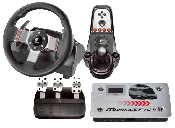 Logitech Driving Force GT + XCM F1 Converter Xbox One MaxRace V.