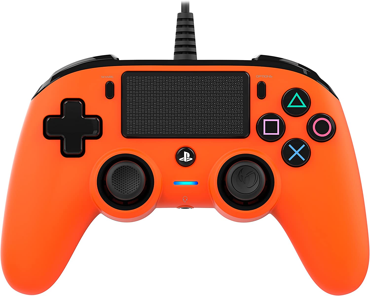 Command Nacon Compact Wired Orange Official PS4