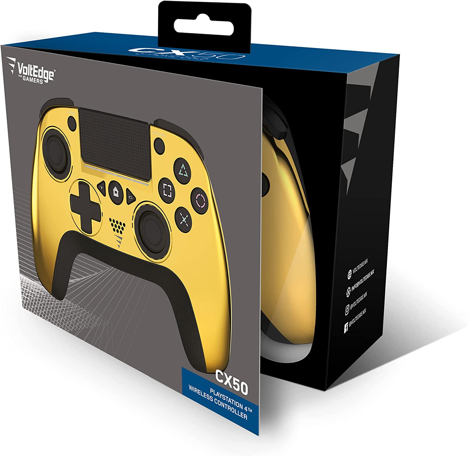 Chrome gold shop ps4 controller