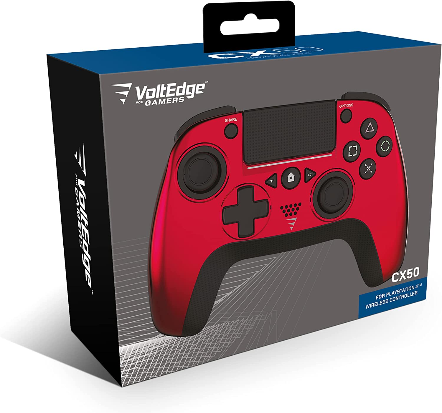 ХСОМ PS 4. Golden Warrior Wireless Controller CX-9116. PS С красной кнопкой. Игра red ps4