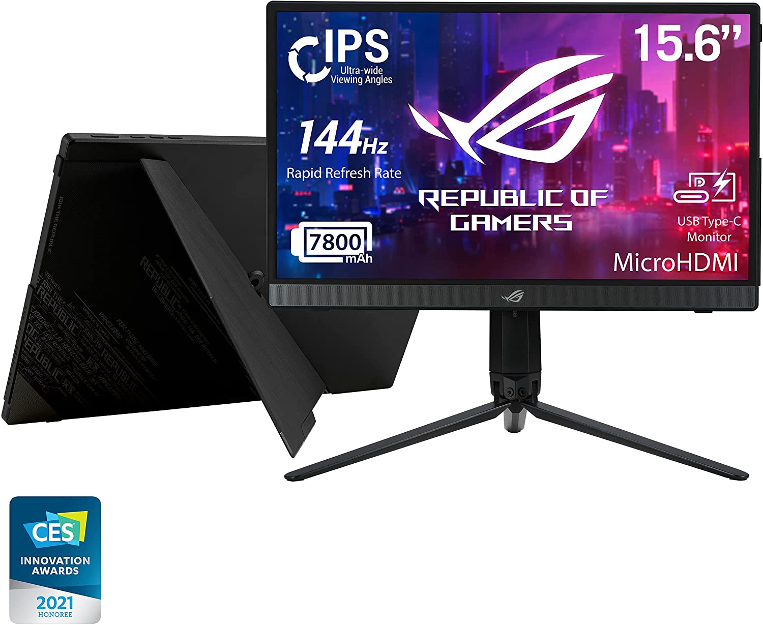 ROG Strix XG16AHP-W, Monitor portátil