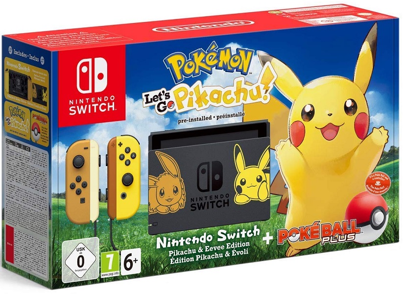 thumbnail image 2 of Pokémon Let's Go Pikachu Poke Ball Plus Set - UK 2 of 12