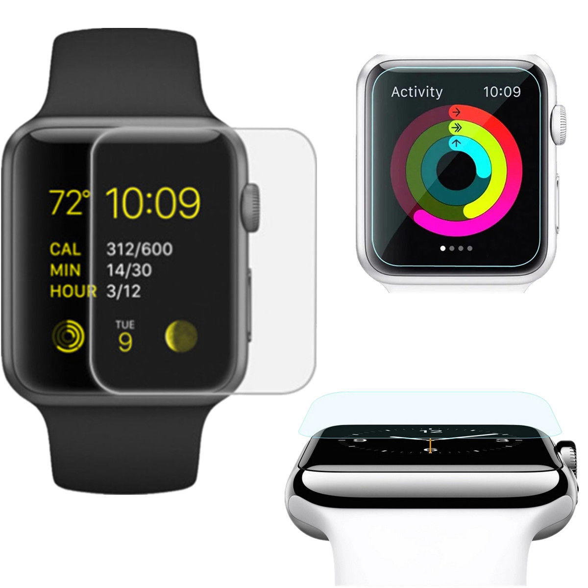 Warm Glass for Apple Watch 42 mm DiscoAzul