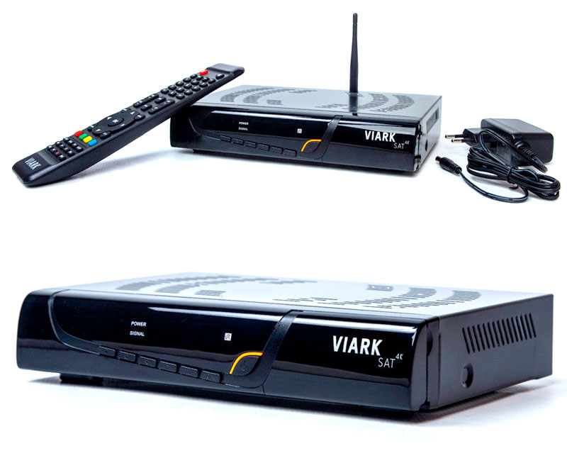 VIARK SAT 4K: UNBOXING 