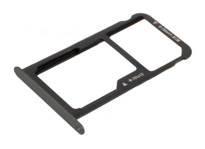 Wieg Draai vast uitrusting Dual SIM Card Tray for Huawei P9 Lite Black - DiscoAzul.com