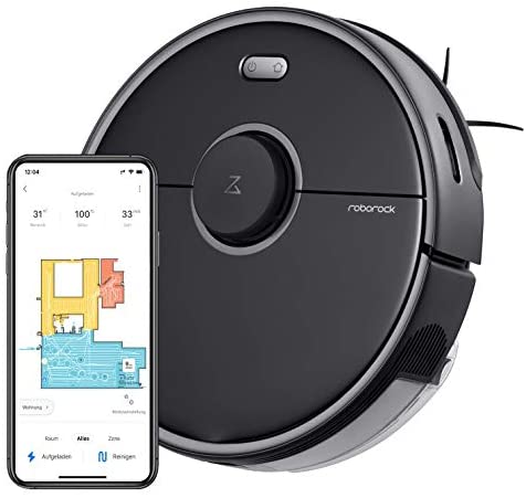 Robot Vacuum Cleaner Xiaomi Roborock S5 Max Black