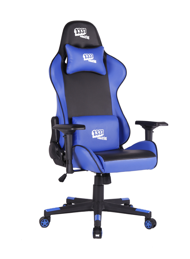  Gaming Seat  1337 Industries GC780BL Blue Black