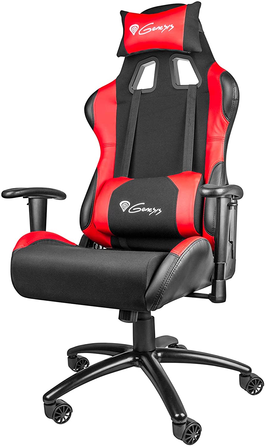 Gaming Chair Genesis Nitro 550 Black Red DiscoAzul