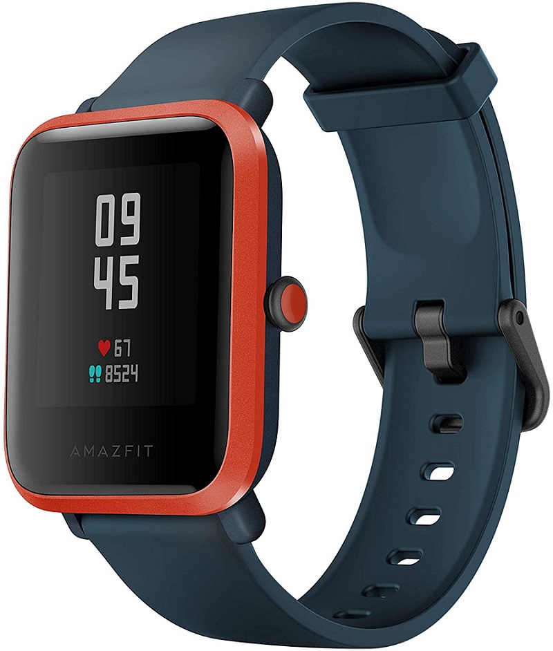 Smartwatch Huami Amazfit Bip S Red Orange 1.28 BT5.0 Pulsometr