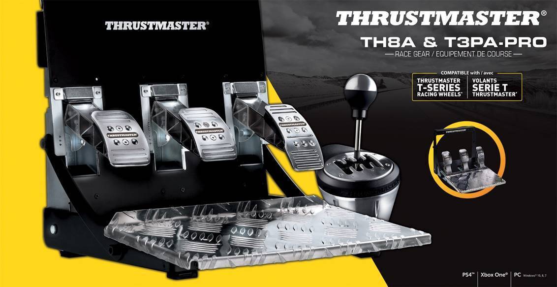 Thrustmaster 4060130 Bundle Th8a+t3pa Accs 