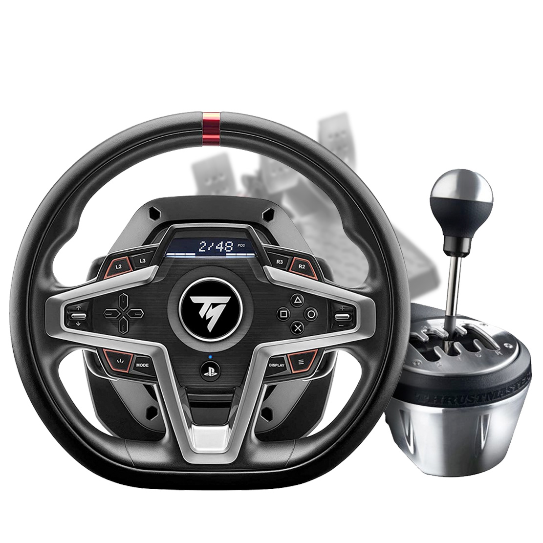 THRUSTMASTER T248 PS Licence off.PS5 Force Feedback Ecran LCD 25